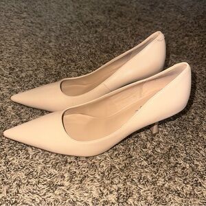 Chic Beige Women's Heels